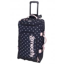 kufr Meatfly Contin Trolley Bag 2023 White Dot/Powder Pink