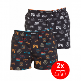 trenýrky Meatfly Agostino Boxershorts 2024 H BADGES