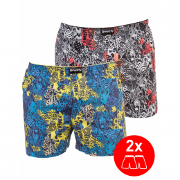 trenýrky Meatfly Agostino Boxershorts 2024 B MOSH