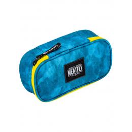 Pouzdro Meatfly Pencil Case 2024 Mountains Blue