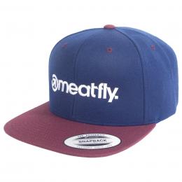 Kšiltovka Meatfly Flanker Snapback 2022 Navy/Maroon