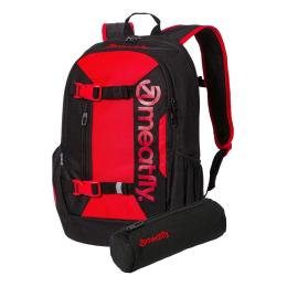 Batoh Meatfly Basejumper 2022 Red/Black