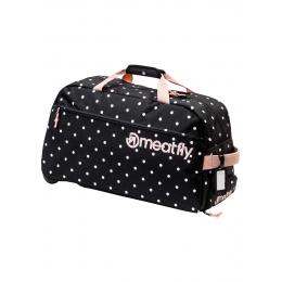 Cestovní taška Meatfly Gail Trolley 42L 2023 White Dot/Powder Pink