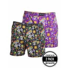 trenýrky Meatfly Agostino Boxershorts 2024 Garden