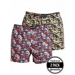 trenýrky Meatfly Agostino Boxershorts 2024 Graveyard