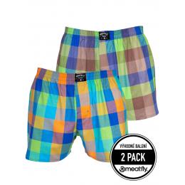 trenýrky Meatfly Doug Boxershorts 2024 Orange Brown