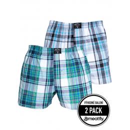 trenýrky Meatfly Doug Boxershorts 2024 Green Black