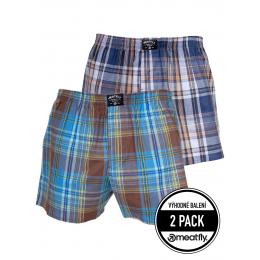 trenýrky Meatfly Doug Boxershorts 2024 Yellow Brown