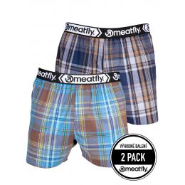 pánské trenýrky MEATFLY GIGI Boxershorts  2024 Yellow Brown