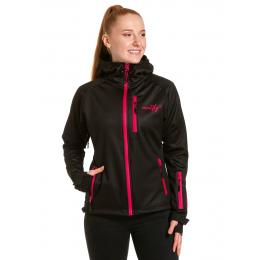 Dámská podzimní softshell bunda Meatfly Zaja 2022 Black