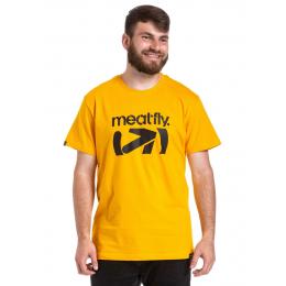 Tričko Meatfly Podium 2022 Deep Yellow