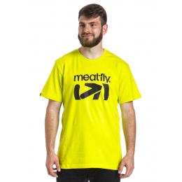 Tričko Meatfly Podium 2022 Safety Yellow