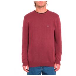 pánský svetr Volcom Uperstand Sweater 24/25 Merlot