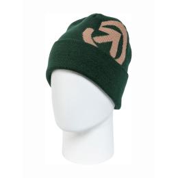 pánská zimní čepice Meatfly Cinch Beanie 24/25 Bottle Green/Wood