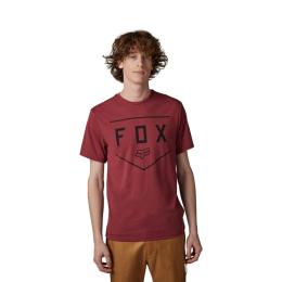 pánské triko Fox Shield ss Tech Tee 2022 Scarlet