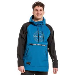 pánská podzimní softshell bunda Meatfly Jax 2022 Ocean Blue/Black