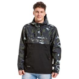 pánská podzimní bunda Meatfly Garen Jacket 2022 Storm Camo Sand