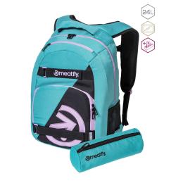 batoh Meatfly Exile Backpack 24L 2024 Green Moss/Black