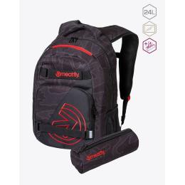 batoh Meatfly Exile Backpack 24L 2024 Morph Black