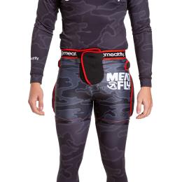 chránič kostrče Meatfly Norris Shorts 2023 Morph black