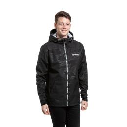 pánská podzimní bunda Meatfly Finn Jacket 2024 Morph Black Emboss