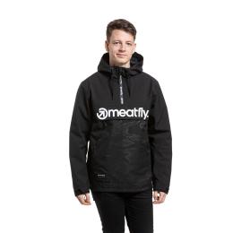 pánská podzimní bunda Meatfly Garen Jacket 2024 Morph Black Emboss