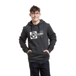 pánská mikina Meatfly Spencer Hoodie 2024 Charcoal Heather