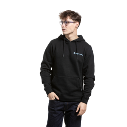 pánská mikina Meatfly Spencer Hoodie 2024 Mountains Black