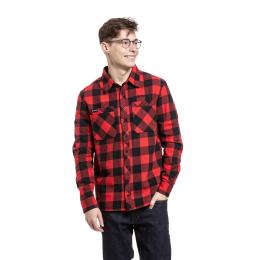 pánská košile Meatfly Hunt Premium Shirt 2,0 2024 Red