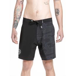 Pánské plavky Meatfly Ernie Boardshorts 19" 20 24 Morph Black