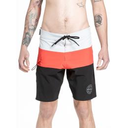 Pánské plavky Meatfly Mitch Boardshorts 21" 20 24 Red Orange/Black