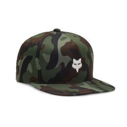 kšiltovka Fox Fox Head Camo Tech Snapback 2024 Green Camo