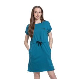 dámské šaty Meatfly Lotie Dress 2024 Turquoise Heather