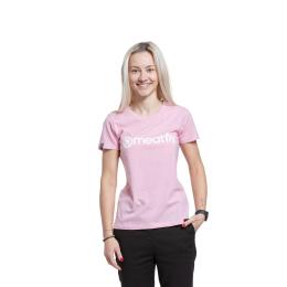 dámské triko Meatfly Ladies MF Logo 2024 Pink Heather