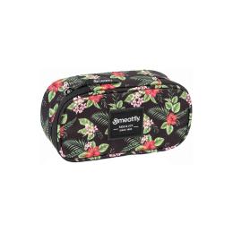 Pouzdro Meatfly Pencil Case 24/25 Tropical Black