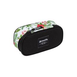 Pouzdro Meatfly Pencil Case 24/25 White Tropical