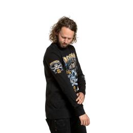 Pánské triko Meatfly Crossbones Long Sleeve 24/25