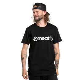 Triko Meatfly Joe T-Shirt 24/25 Black/White