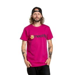 Triko Meatfly Joe T-Shirt 24/25 Magenta