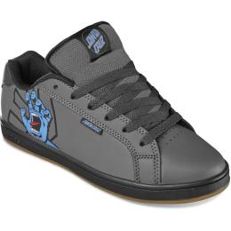 Dětské boty Etnies Kids Fader x Santa Cruz 24/25 Dark Grey/Black