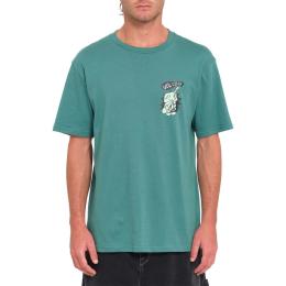 pánské triko VOLCOM Santi Stoned 24/25 Stn green