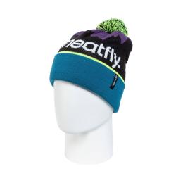 Zimní čepice MEATFLY Robb Beanie 24/25 Petunia teal blue