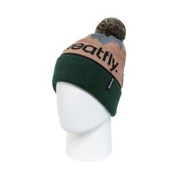 Zimní čepice MEATFLY Robb Beanie 24/25 Wood/Bottle green