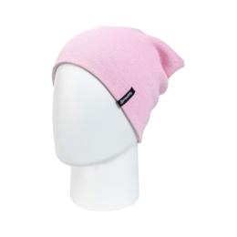 Zimní čepice Meatfly Logan Reversible Beanie 24/25 Pink/White Heather