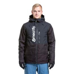 Pánská zimní bunda Meatfly Manifold Jacket 24/25 Morph Black