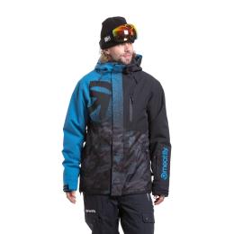 Pánská zimní bunda na lyže/snowboard Meatfly Shader Jacket 24/25 Blue/Mossy Petrol