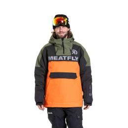 Zimní bunda na lyže/snowboard Meatfly Zenith jacket 24/25 Orange/Black