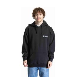 Unisex mikina Meatfly Fry Uni Hoodie 2025 Black