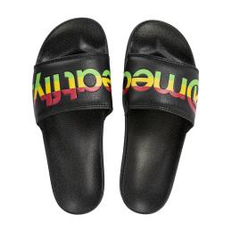 Pánské pantofle Meatfly Hudson 2025 Rasta
